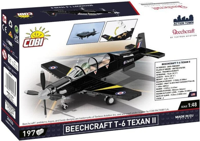 Cobi Action Town Beechcraft T-6 Texan II