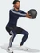 adidas Techfit Compression Training 3-Streifen Kompressionsshirt langarm legend ink (Herren) Vorschaubild