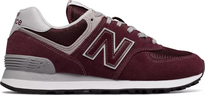 New Balance 574 Core burgundy/white (Damen)