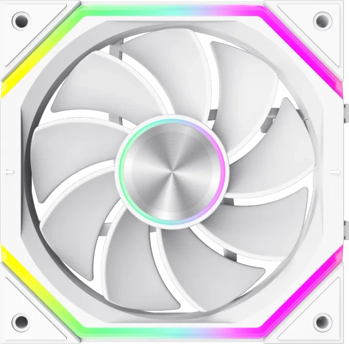 GameMax FN12A-N2 WL-RW, weiß, 120mm, 3er-Pack