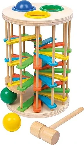 Legler Small Foot Klopfkugelturm groß