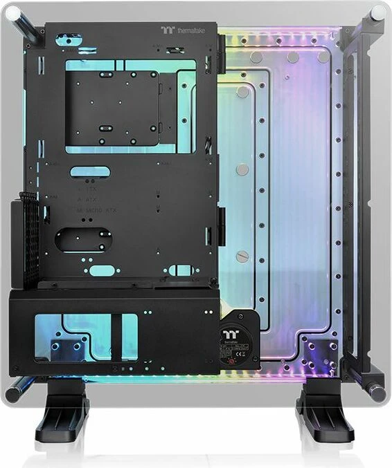 Thermaltake DistroCase 350P, Glasfenster