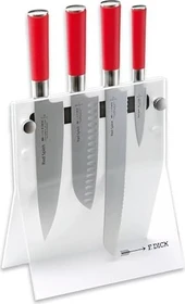 F.Dick Messerblock-Set weiß red Spirit, 4-tlg.