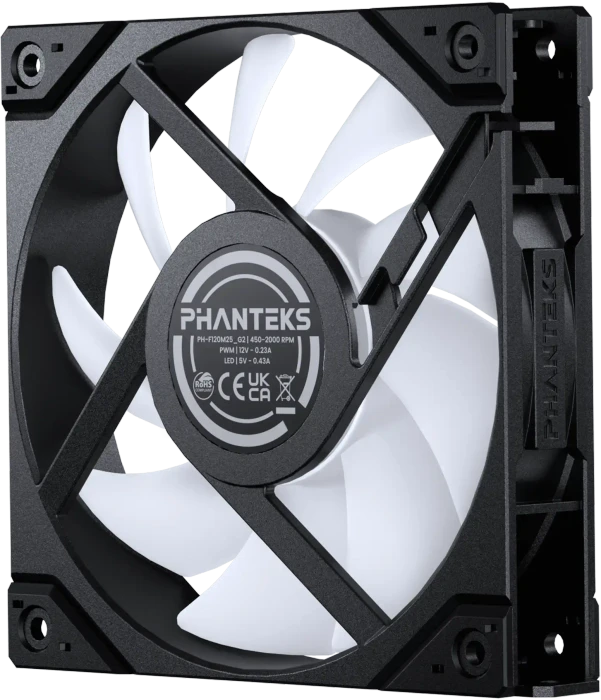 Phanteks M25G2-120 D-RGB Reverse, schwarz, 120mm
