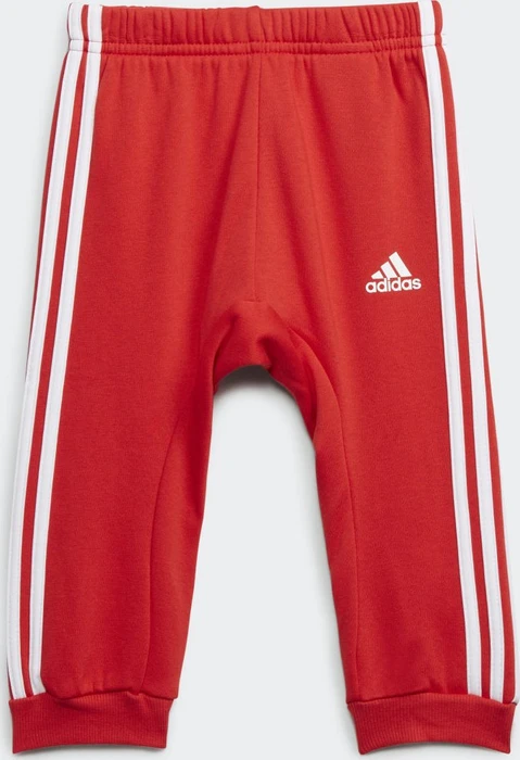 adidas Badge of Sport Trainingsanzug medium grey heather/vivid red (Junior)