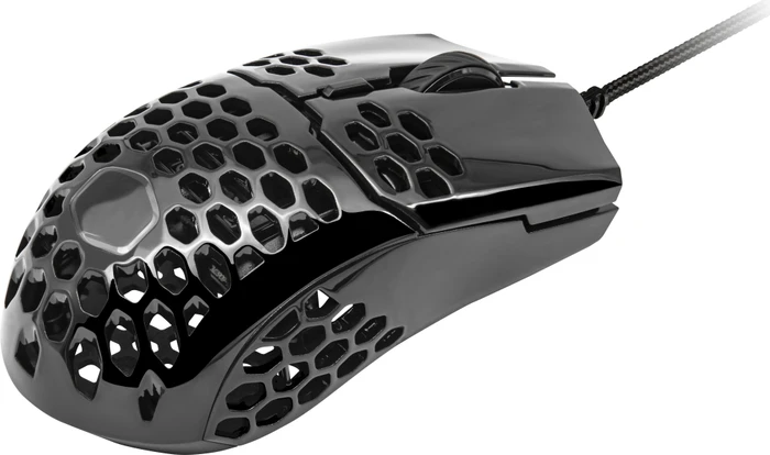 Cooler Master MasterMouse MM710 Gaming Maus schwarz glänzend, USB