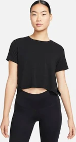 Nike Yoga Dri-FIT Funktionsshirt kurzarm schwarz (Damen)