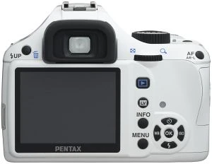 Pentax K-x weiß Body