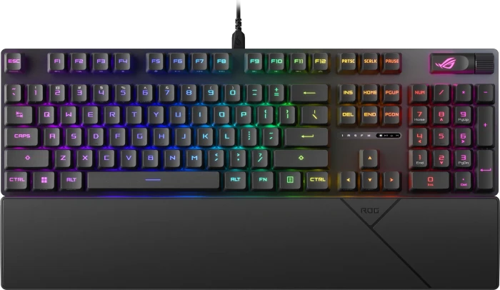 ASUS ROG Strix Scope II RX, PBT, LEDs RGB, ROG RX RED, USB, FR