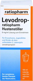 Levodrop-ratiopharm Hustenstiller, 100ml