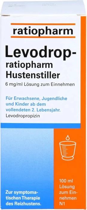 Levodrop-ratiopharm Hustenstiller, 100ml