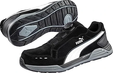 Puma Safety Airtwist Disc Low S3 ESD schwarz (Herren)