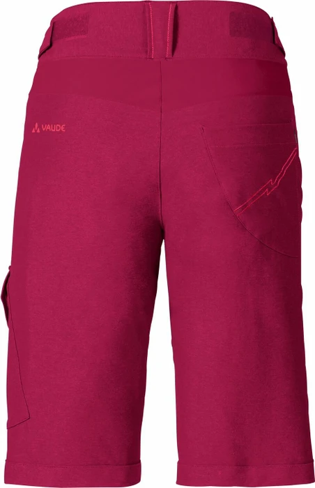Vaude Tremalzo Shorts II Fahrradhose kurz crimson red (Damen)