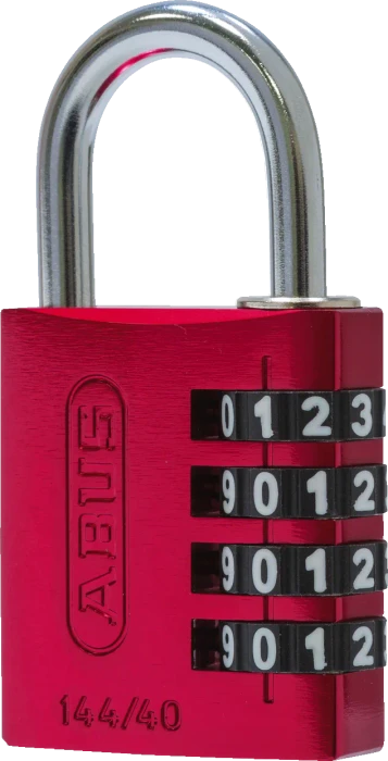 ABUS 144/40 rot, Zahlenschloss