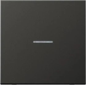 Jung Serie LS eNet Taster Standard 1fach Aluminium, anthrazit