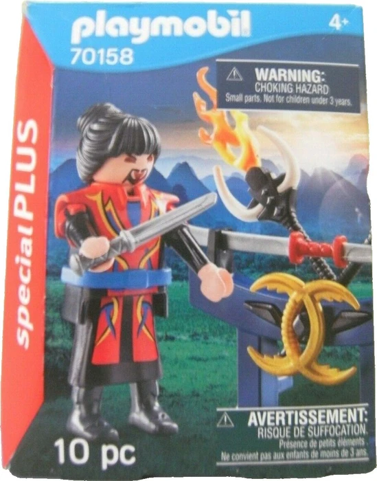 playmobil Special Plus Asia-Kämpfer mit Waffenständer