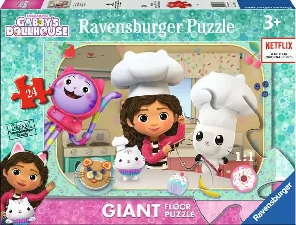 Ravensburger Gabbys Kochkünste Riesen-Bodenpuzzle