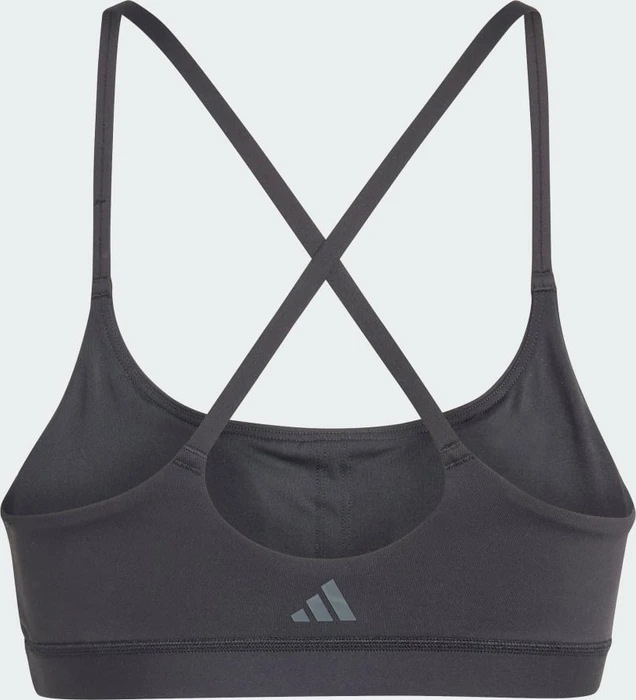 adidas All Me Light Support Sport-BH black (Damen) (IQ3374) – Bild 6