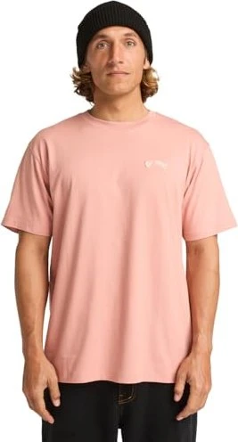 Billabong Arch Crew T-Shirt kurzarm ash rose (Herren)