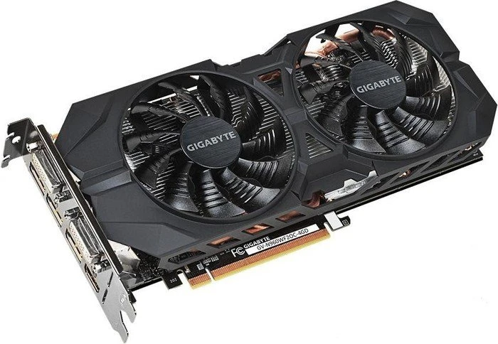 GIGABYTE GeForce GTX 960 Windforce 2X OC, 4GB GDDR5, 2x DVI, HDMI, 3x DP