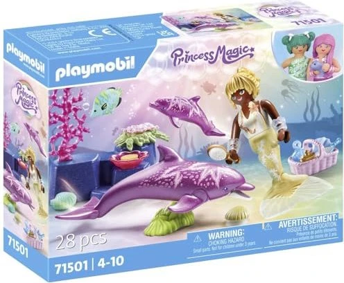 playmobil Princess Magic Meerjungfrau mit Delfinen