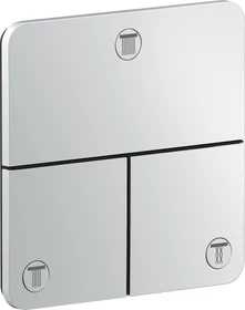 Hansgrohe Axor ShowerSelect ID softsquare Kontrollfeld Ventil für 3 Verbraucher chrom