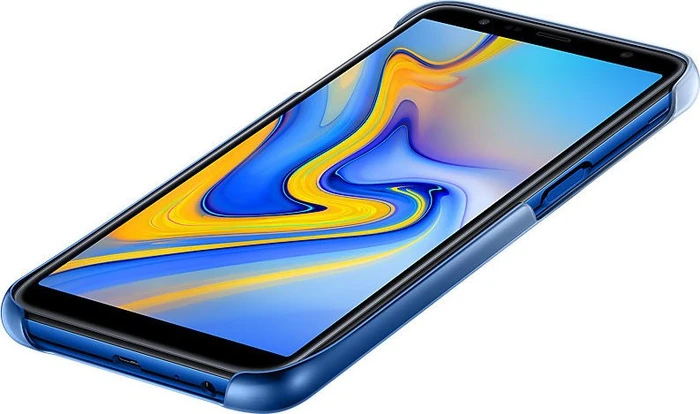 Samsung Gradation Cover für Galaxy J6+ blau
