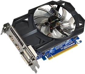 GIGABYTE GeForce GTX 750 OC, 2GB GDDR5, 2x DVI, 2x HDMI