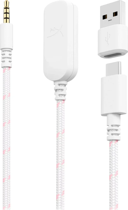 HP HyperX Cloud III weiß/rosa