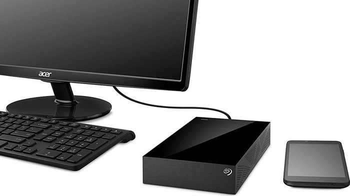 Seagate Desktop Drive, 8TB, USB 3.0 Micro-B