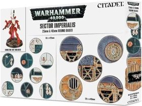 Games Workshop Warhammer 40.000 - Sector Imperialis - Rundbases 25 & 40mm