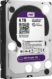 Western Digital WD Purple NV 6TB, 24/7, 512e / 3.5" / SATA 6Gb/s