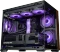 Cooler Master Elite 481 Wood Black, schwarz/braun, Glasfenster Vorschaubild