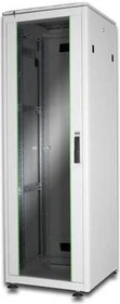 Digitus Professional Unique Serie Serverschrank 36HE, Sicherheitsglastür, IP2X, grau, 600mm tief