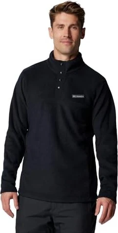 Columbia Steens Mountain II Half Snap Fleece Pullover schwarz/canteen (Herren)
