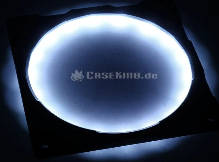 Phanteks Halos Lux RGB LED 120mm Rahmen, Aluminium grau