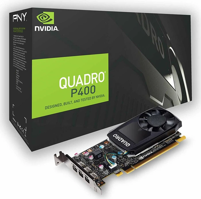 PNY Quadro P400, 2GB GDDR5, 3x mDP
