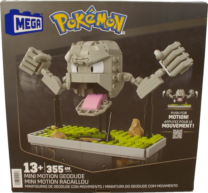 Mattel Mega Construx Pokémon Mini Motion Kleinstein