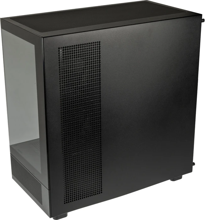 GSI SmartAssembly ARGB Glass, schwarz, Glasfenster, 650W ATX