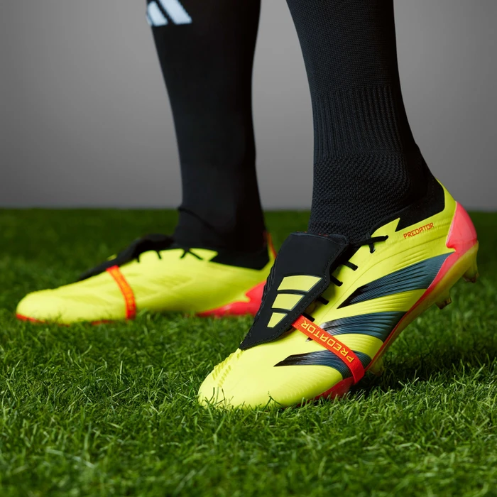adidas Predator Elite Fold-Over Tongue FG team solar yellow 2/core black/solar red