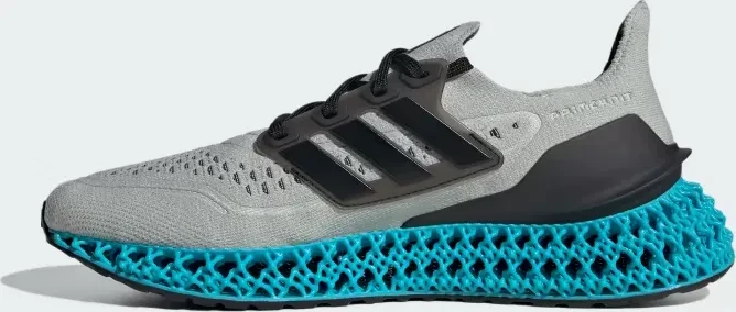adidas Ultra 4DFWD wonder silver/core black/lucid cyan (Herren)