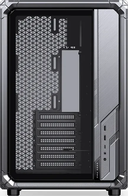 Jonsbo X400 Pro Gray, Glasfenster