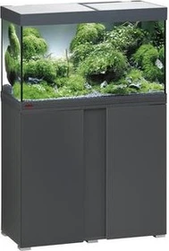 EHEIM vivalineLED 126 Aquarium-Set mit Unterschrank, anthrazit, 126l