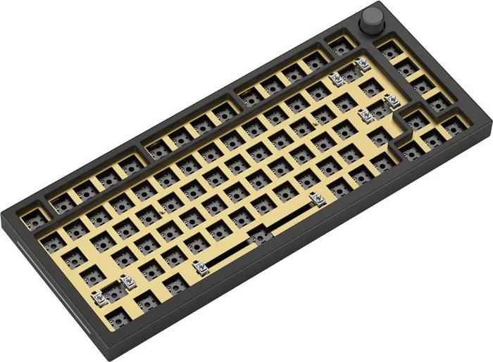 Glorious GMMK Pro 75%, Switch Plate, Metall (Messing), ANSI, gold