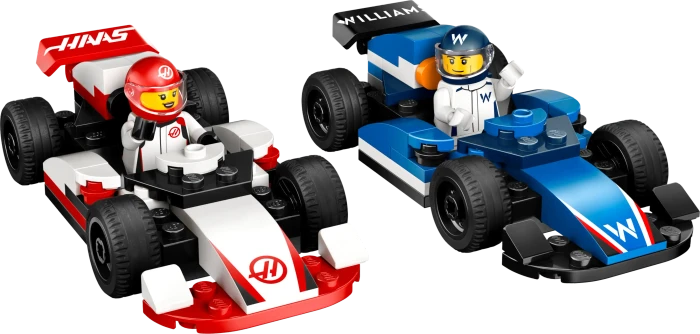LEGO City - Williams Racing und Haas F1 Rennautos