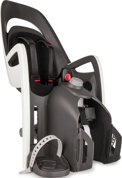 Hamax Caress mit Gepäckträger-Adapter Fahrradkindersitz schwarz