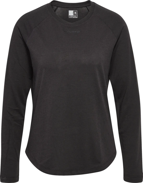 hummel MT Vanja Funktionsshirt langarm espresso (Damen)