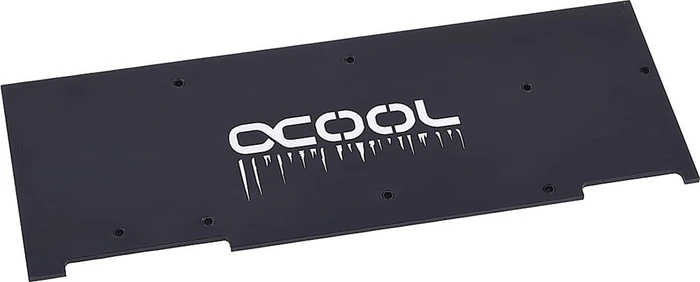 Alphacool Eisblock Aurora Backplate GPX-N RTX RTX 2080/2080Ti M02, schwarz