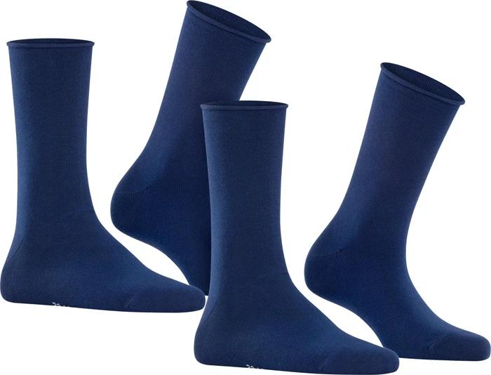 Falke Happy Socken royal blue, 2 Paare (Damen)