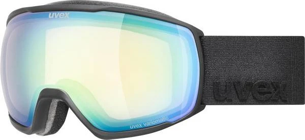 UVEX Victorious V black matt/vario green mirror